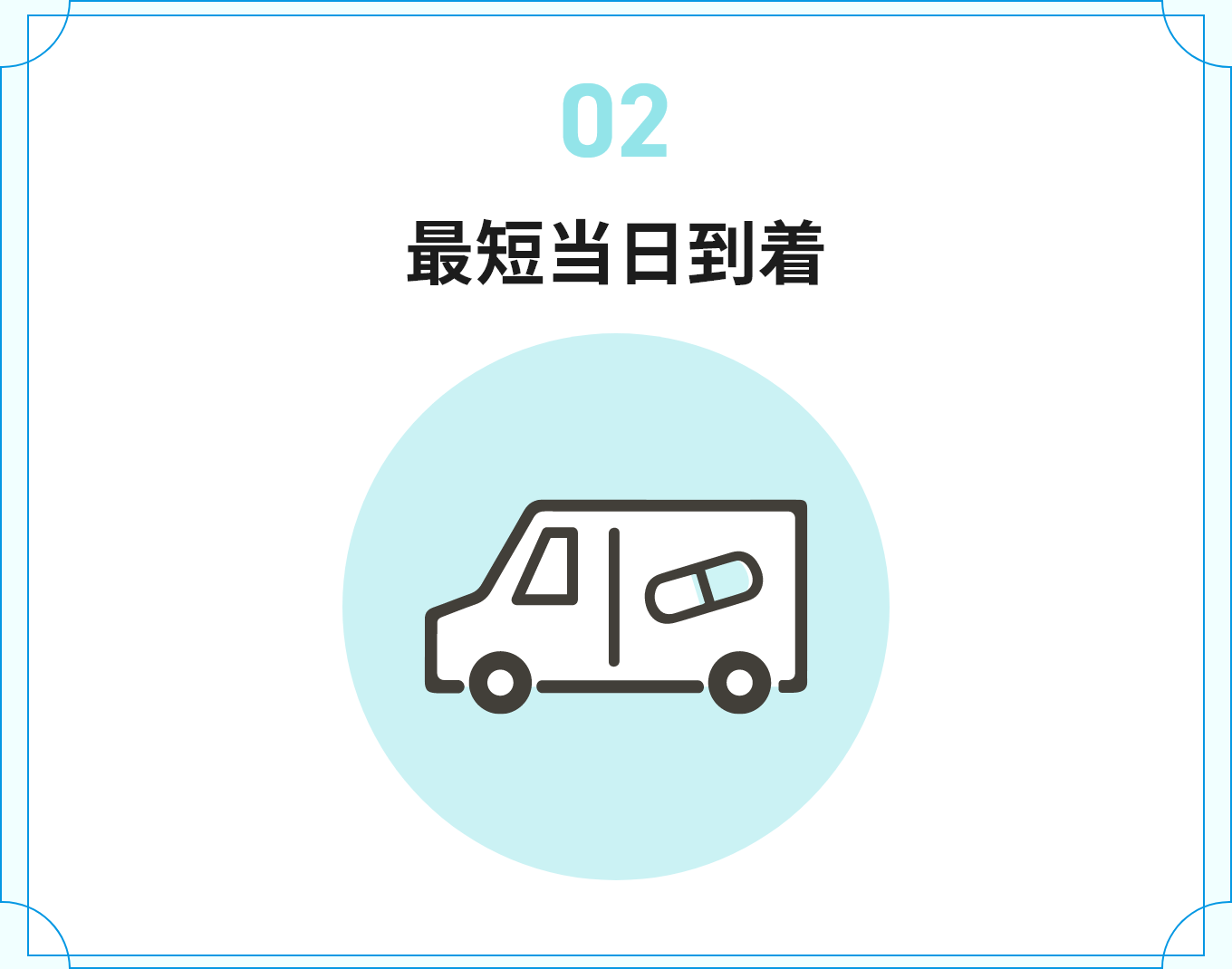 最短当日到着